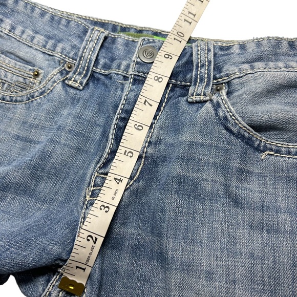 ROCK & ROLL DENIM MEN’S LIGHT WASH MID RISE STRAIGHT RIDING JEANS SZ 31 - Picture 14 of 14